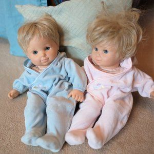 American Girl Bitty Baby Twins and outfits
